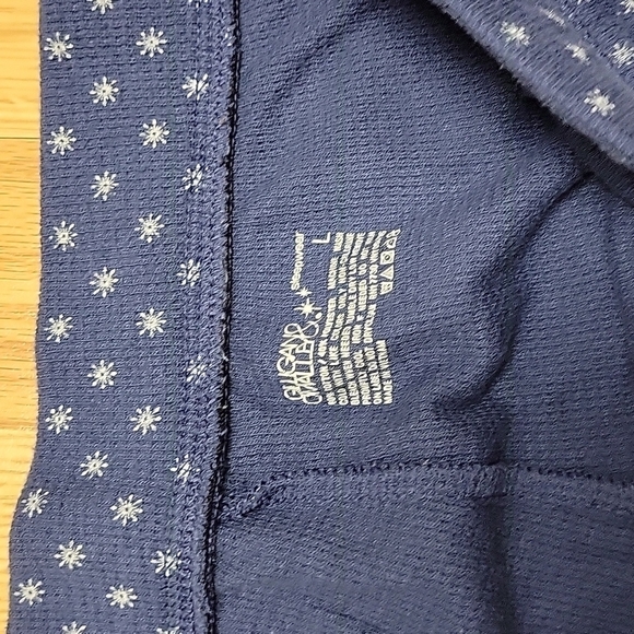 Gilligan and o'malley womens christmas thermal pajamas EUC size large - Picture 6 of 9